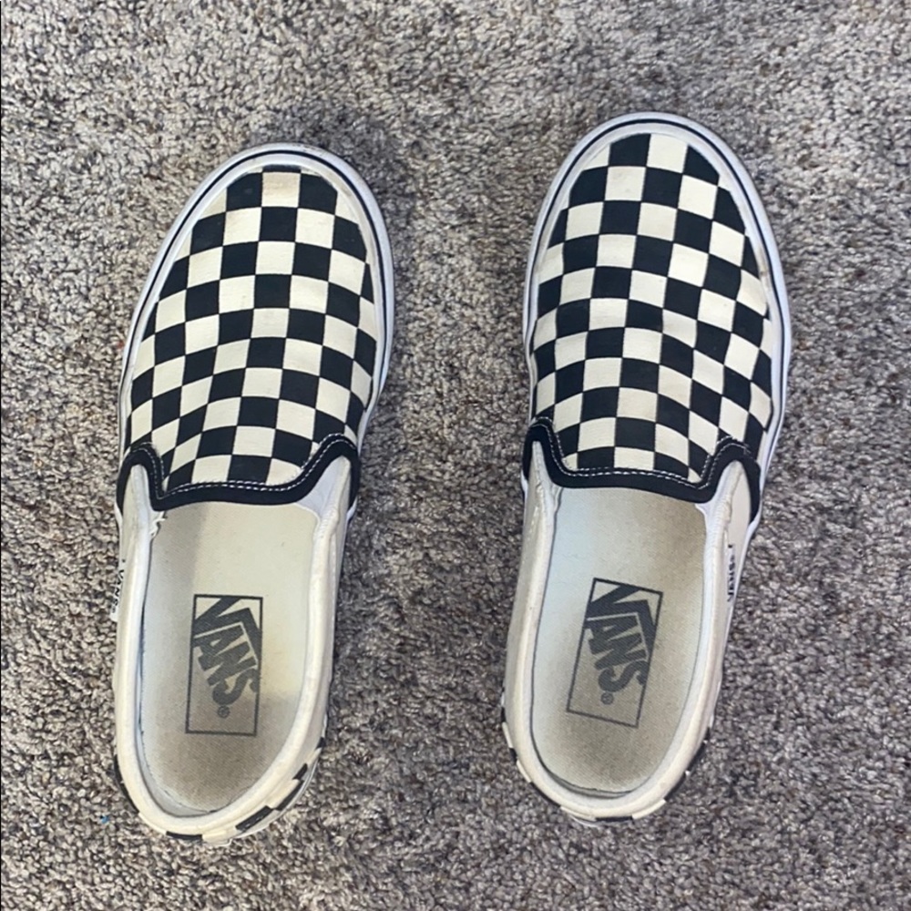 Checkered vans